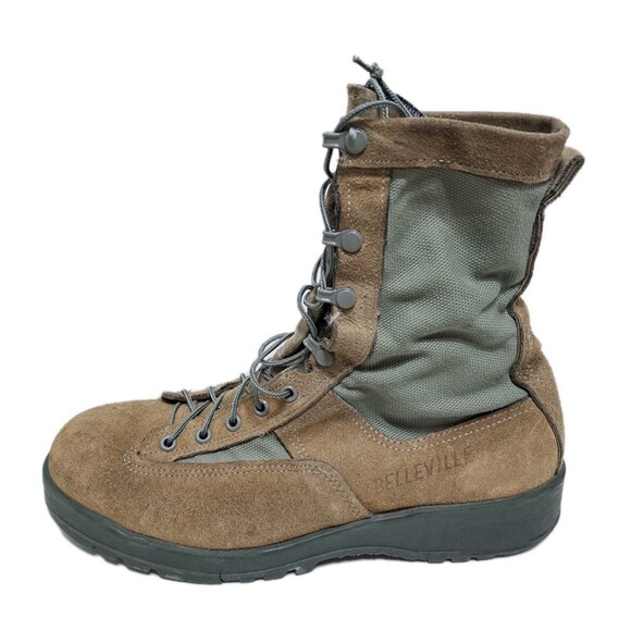 Belleville Men's 11 Combat T Flight Boot Waterproof Goretex Sage Green 690V - Picture 4 of 9